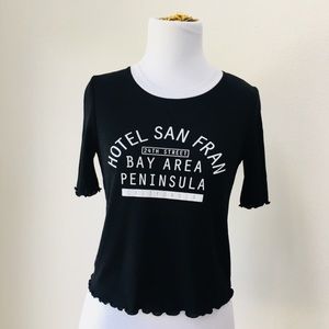 Topshop ‘Hotel San Fran’ TEE, Sz 2